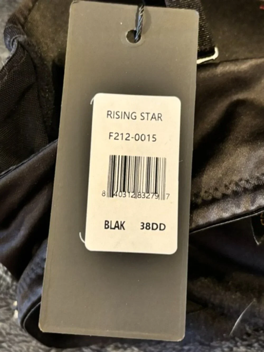 Rising Star Plunge Push Up Bra in Petra Satin 38DD - Picture 2 of 4